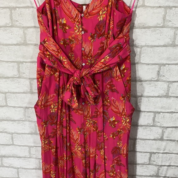 Free people hot tropics jumpsuit size 2 - Picture 4 of 16